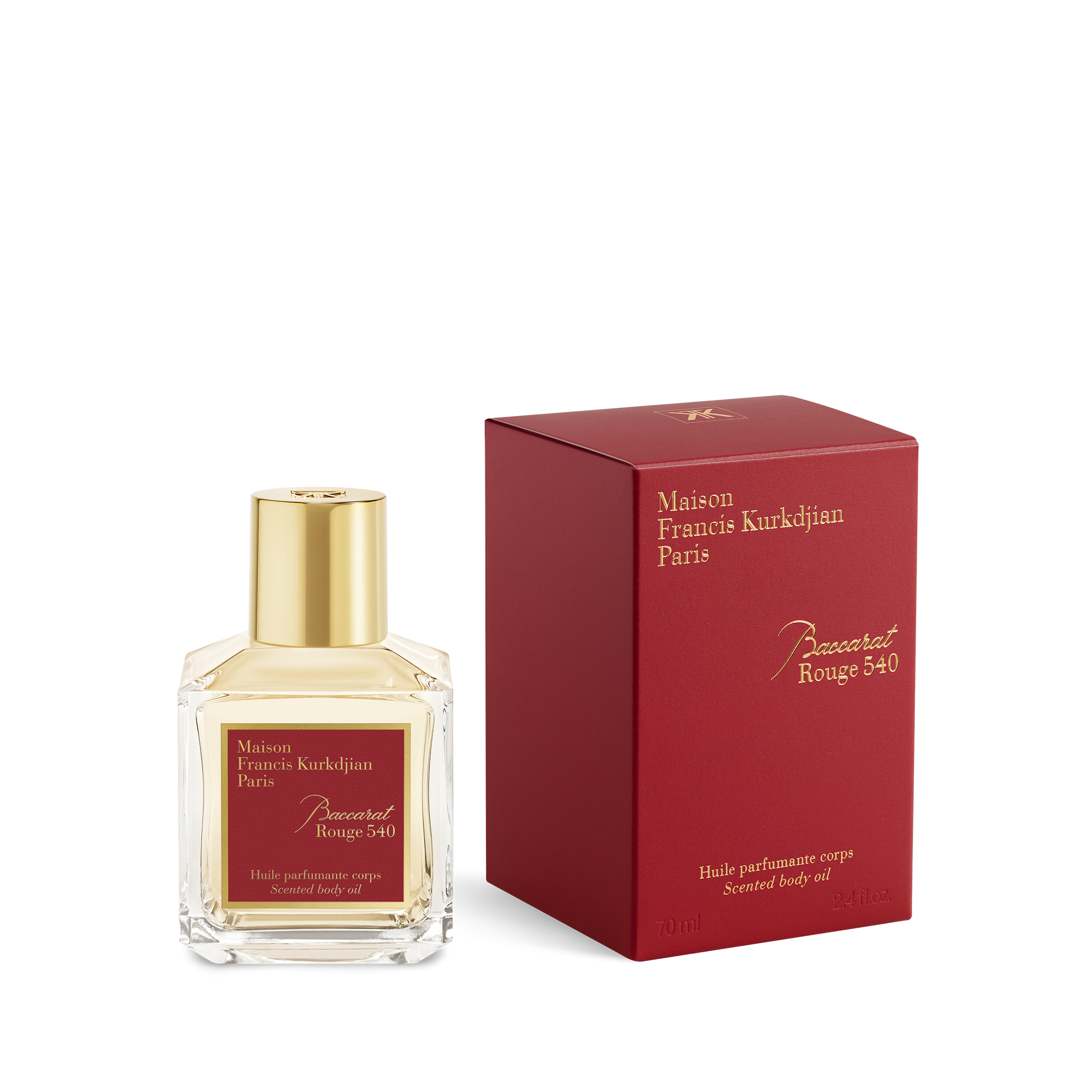 Baccarat Rouge 540 Scented Body Oil