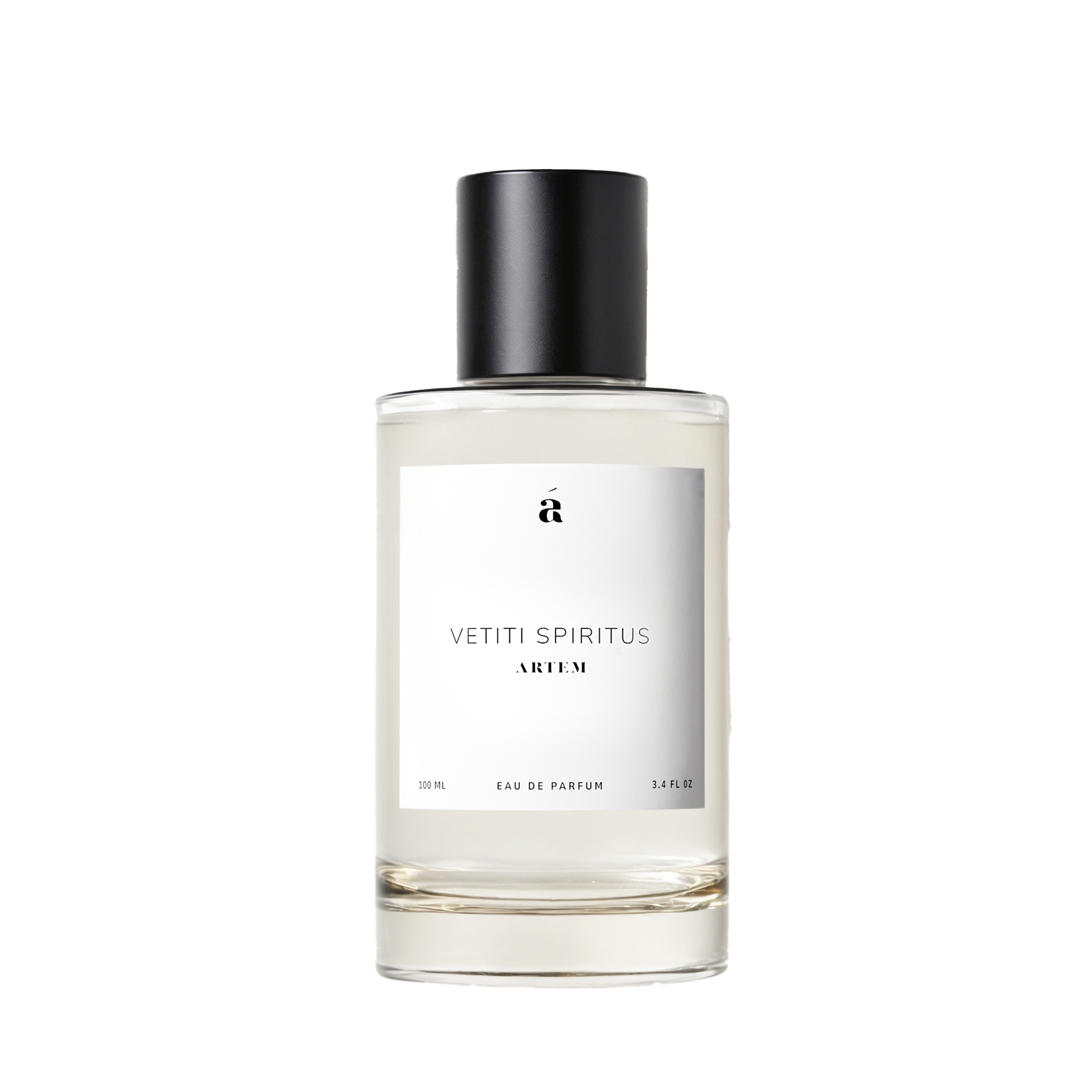 3.4 oz bottle of Artem Vetiti Spiritus