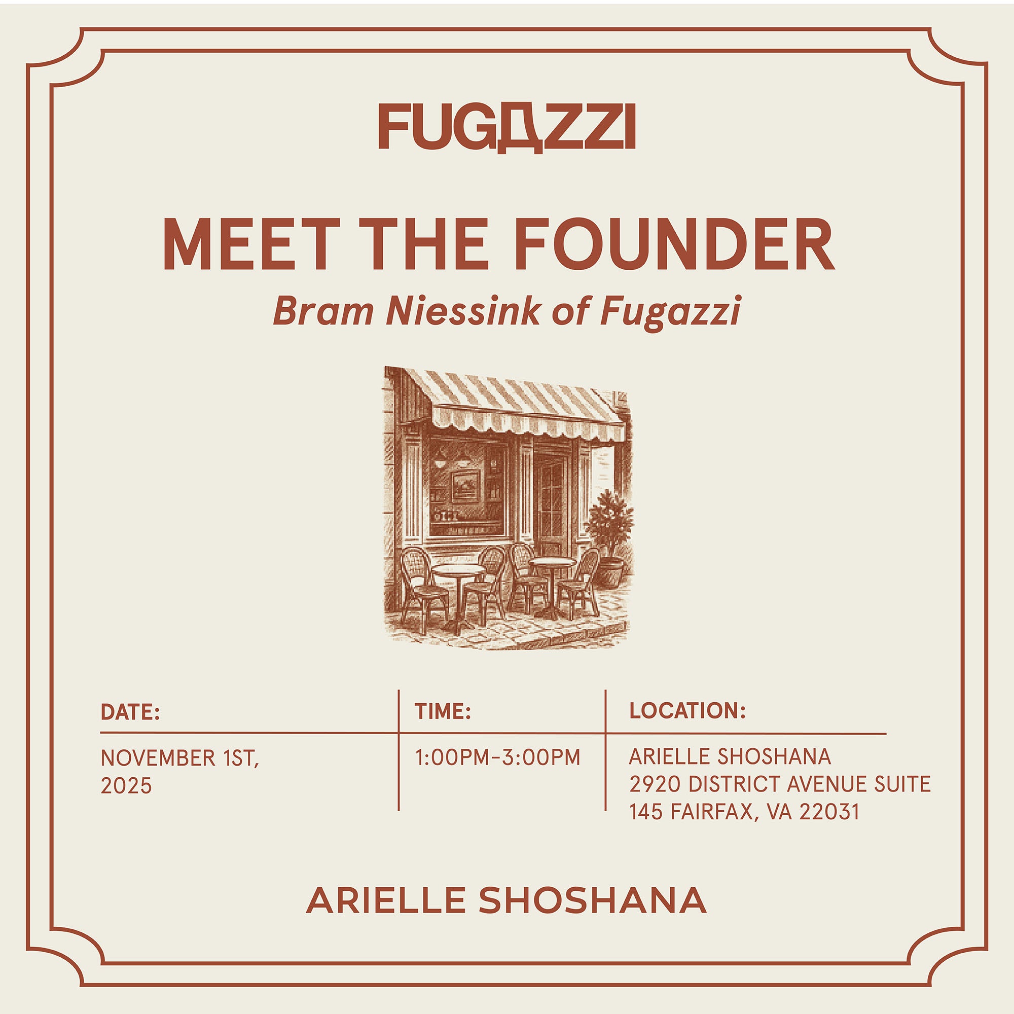 Fugazzi Founder Event!