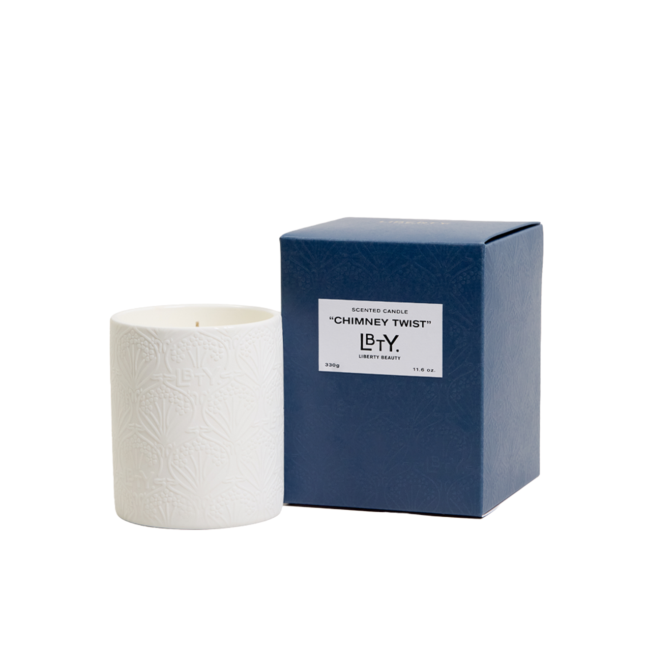 Chimney Twist Ceramic Candle