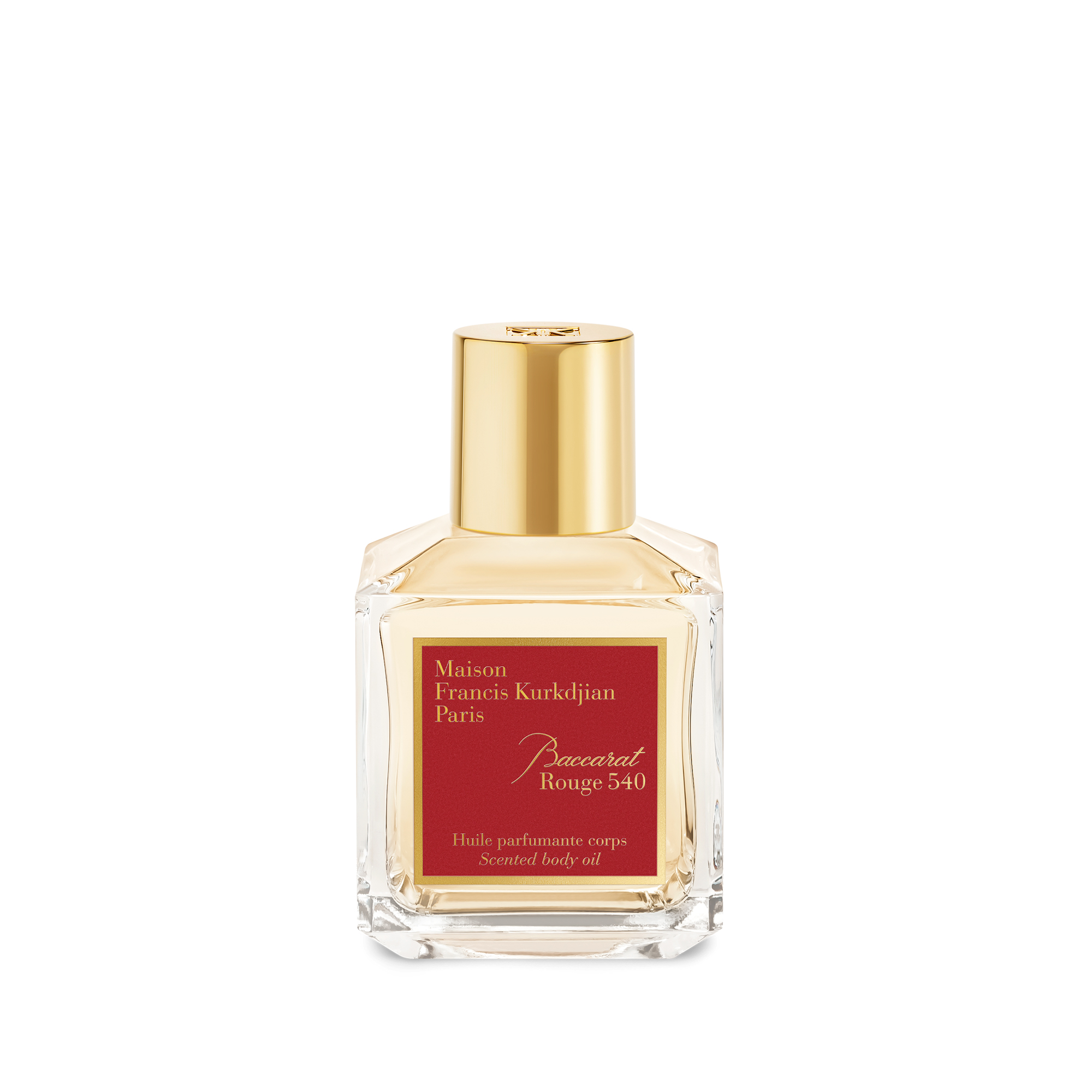 maison francis kurkdjian baccarat rouge body oil