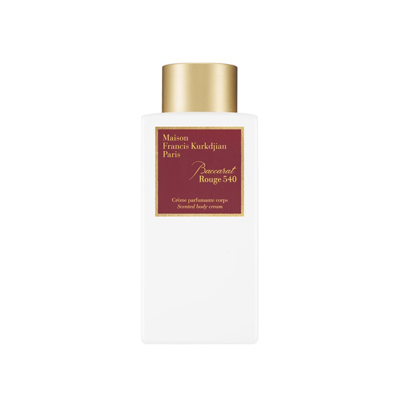 baccarat rouge body cream